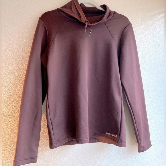 Merrell Tops - Merrell Chocolate Brown Sweatshirt